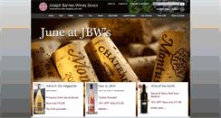 Desktop Screenshot of josephbarneswines.com